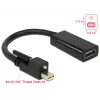 Video kaabli adapter DeLOCK 62640 Mini DisplayPort HDMI-le 0,25 m must
