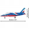 Ehitusmänguasi Cobi Alpha Jet Patrouille de France 1:48 mõõtkavas mudel COBI-5841