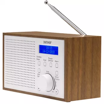 Raadio Denver DAB-46Valge Internet Analoog- ja Digitaalraadio