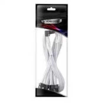 CableMod C-Series Pro ühenduskaabel variant A 90° 16-pin kuni 4×8-pin PCIe, valge