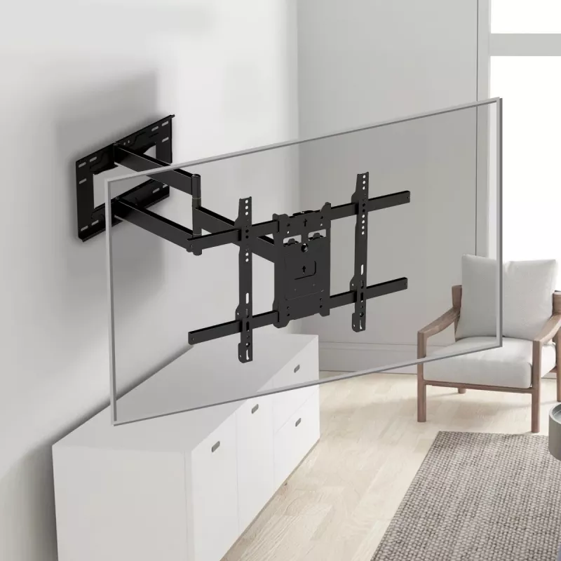TV-kinnitus MACLEAN MC-985 VESA 600x400 37–80-tollistele teleritele, maksimaalne koormus 45 kg