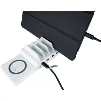 Mobiilseadme laadija Alcasa PCA-D006WQR kiirlaadimine valge