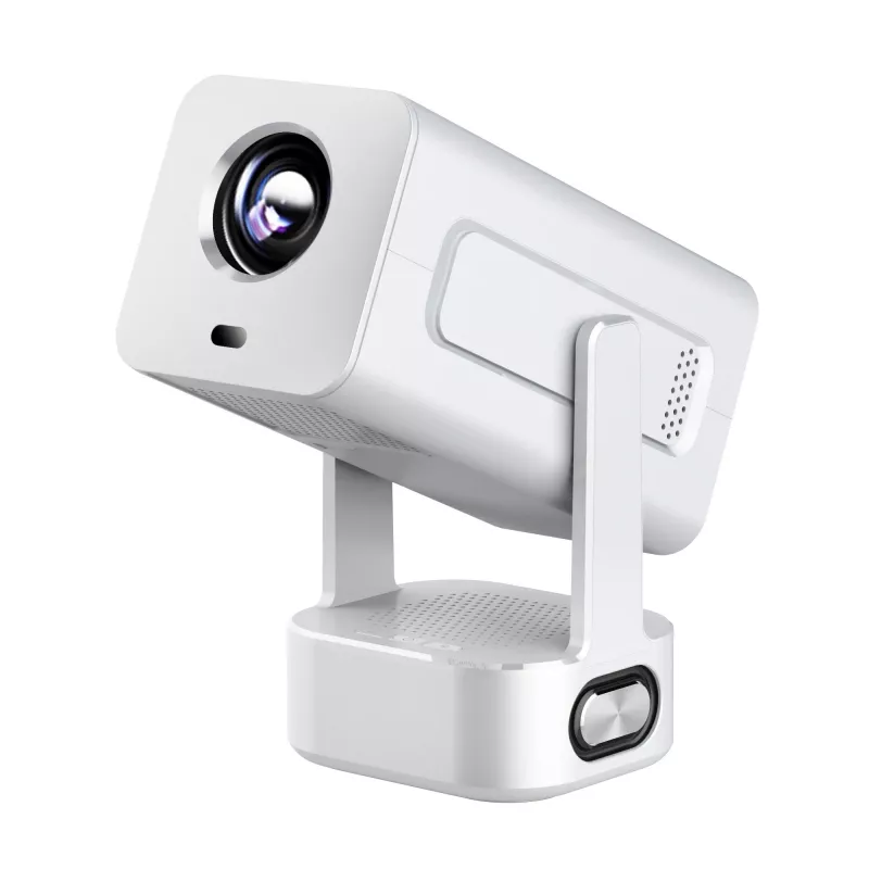 EXTRALINK SMART Projektor CINEMA&KARAOKE IMS360 1920X1080P ANDROID 13 Projektor filmide, mängude ja muusika jaoks koos 2 MIKROFONIGA Valge 300 Luumenit LCD