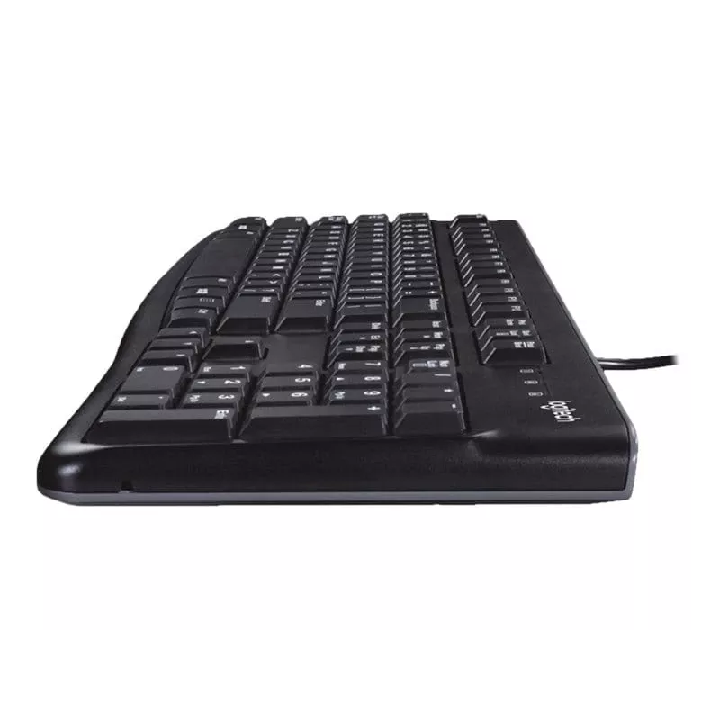 Töölaua komplekt MK120, juhtmega, USB, QWERTZ, must, hiir kaasas