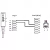Wentronic Goobay - telefonikaabel - TAE-F (M) - RJ-45 (M) - 15m - must (51236)