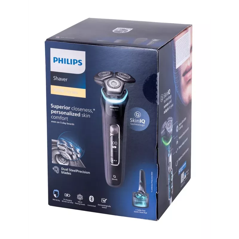 Philips SHAVER Series 9000 S9976/55 meeste pardel Rotary pardel Trimmer Must