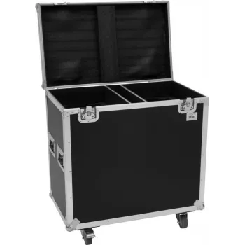 Flightcase Roadinger 2x TMH BSW-380 jaoks — vastupidav konstruktsioon, kerge disain