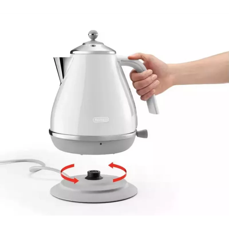 De’Longhi Icona Capitals elektriline veekeetja 1,7 l 2000 W valge