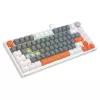 Savio ASTRAL WHITE JADE 3 VÄRVI klaviatuur Gaming USB QWERTY US International