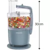 Köögikombain Kenwood FDP23.140GY MultiPro Go — kompaktne kaasaskantav hakkija, hall
