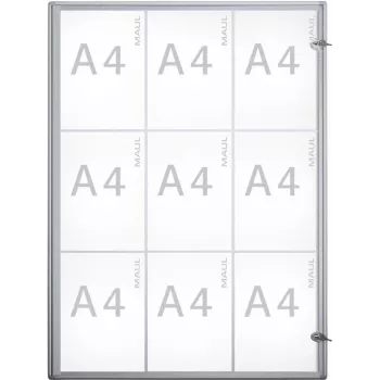 Maulextraslim - Alumiinium - Klaas - Plastik - Alumiinium - 963 x 711 x 27 mm - 9 x A4 (6820908)