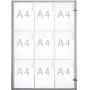 Maulextraslim - Alumiinium - Klaas - Plastik - Alumiinium - 963 x 711 x 27 mm - 9 x A4 (6820908)