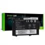 Aku roheline Cell LE168 Lenovo ThinkPad L480 L490 L580 L590 L14 L15 Gen 1 Gen 2