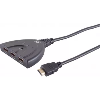 HDMI lüliti 3x1 ShiverPeaks SP05-02007 4K60Hz Eco