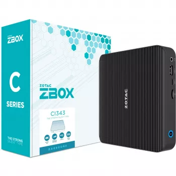 Mini-arvuti Zotac ZBOX edge CI343 N100 3,4 GHz 16 GB SSD