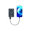 Akupank Port Designs 907005 10000 mAh juhtmevaba laadimisega must