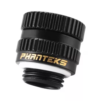 Adapter vedelikjahutussüsteemidele PHANTEKS PH-RA_BK_MF — satiinmust, ühildub Phanteks Glacier komponentidega