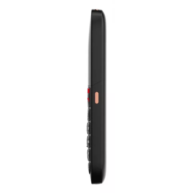 Senior mobiiltelefon Gigaset GL695 — 2,31-tolline (5,87 cm) ekraan, 240×320, üks SIM, 4G, 2 MP kaamera, 1400 mAh, must