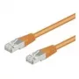 Wentronic Goobay CAT 5e patch-kaabel, F/UTP, oranž, 10 m - CCA vasesegu (93458)