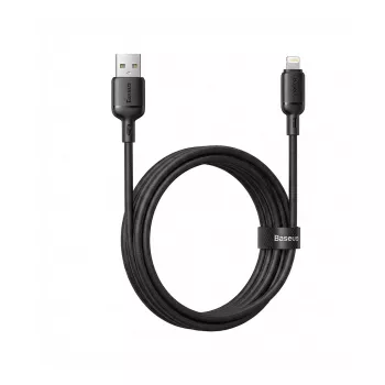 USB laadimiskaabel Baseus Silky Series 2.4A 2m — USB toite- ja laadimiskaabel