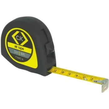 Mõõdulint c.k tools T3442 — 3 m pikkus, teraslint, kompaktne korpus