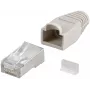 RJ45-pistik Goobay CAT 5e STP varjestatud tõmbetõkestusega