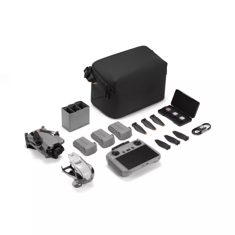 DJI MINI 5 PRO Fly More Combo (RC2) kerge 249 g droon 50 MP sensoriga, lidar, 3 akut, ekraaniga kaugjuhtimispult