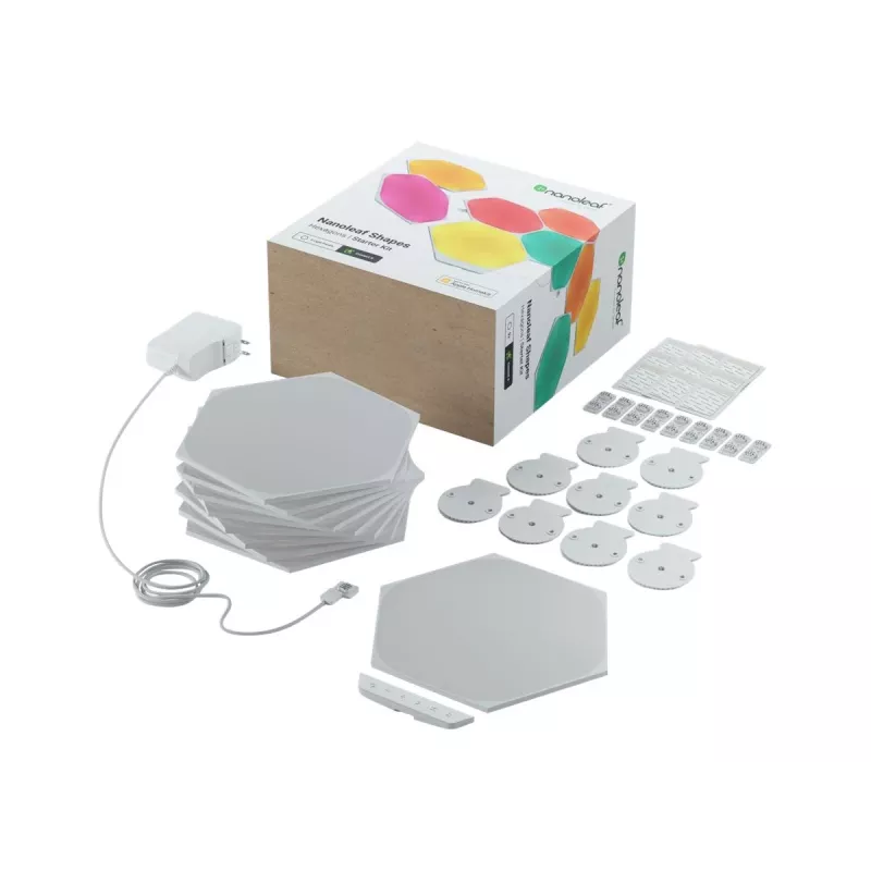 Nanoleaf HEXAGON SMARTER KIT LED valguspaneelid valge 7 tk
