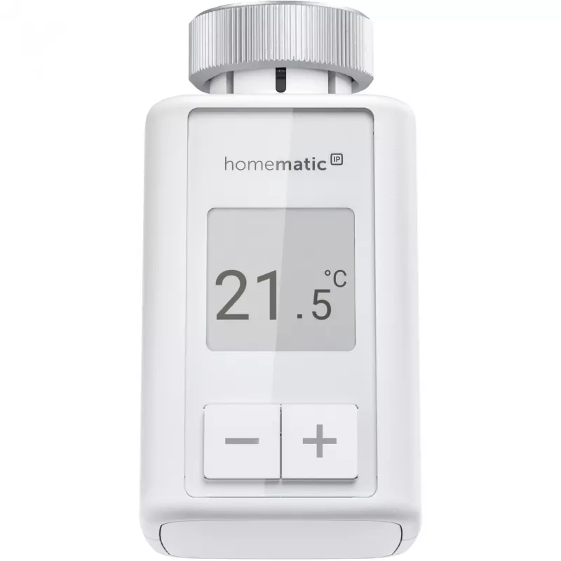eQ-3 AG Homematic IP HmIP-eTRV-F, digitaalne termostaat, ruum, RF, 869,4 MHz, valge, M30 x 1,5