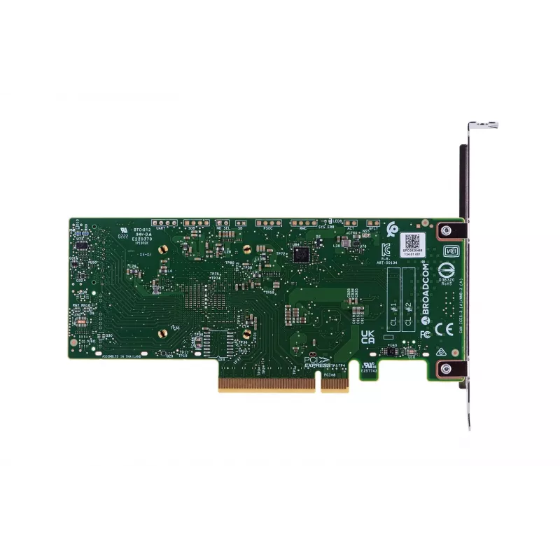 Sisemine HBA adapter Broadcom 9500-8i — PCIe SAS/SATA 12 Gbit/s, NVMe, täiskõrgus/madalprofiil