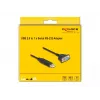 DeLOCK USB 2.0 RS-232 jadaadapterile 50 cm FTDI Must