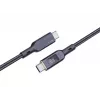 AUKEY CB-MCC102 USB-kaabel 1,8 m USB-C must 480 Gbit/s