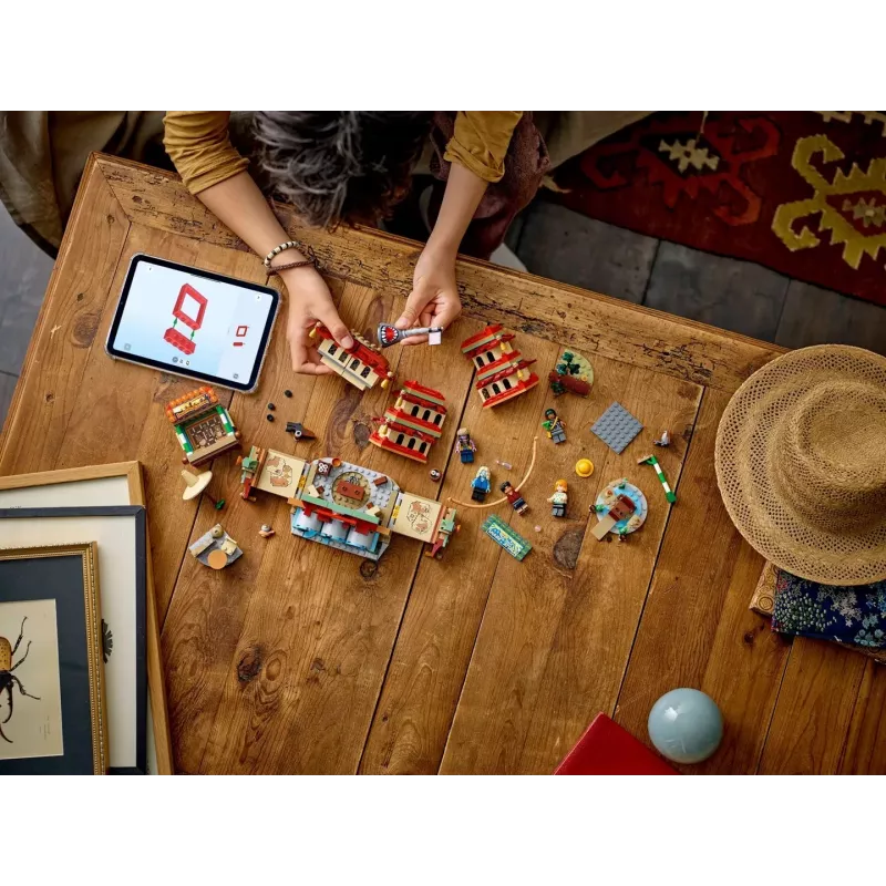 LEGO set One Piece Arlong Park 75638 — 926 tk, 5 minifiguuri, soovitatav vanus 9+, detailne stseen