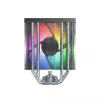 Õhkjahuti Montech NX400 ARGB, 120 mm ventilaator, FDB, 800–1950 p/min, TDP 270 W, must