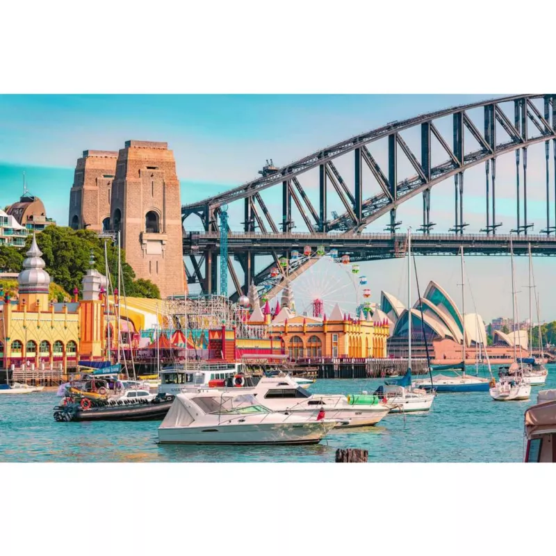 Pusle Ravensburger Secret Sydney 3000 tk – panoraamne linnapilt 3000 tk