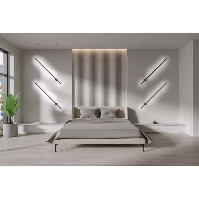 Activejet LED seinavalgusti AJE-HILTON Must NW