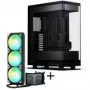 PHANTEKS Evolv X2 + TRYX PANORAMA SE ARGB täielik vedelikjahutus - must, 360mm