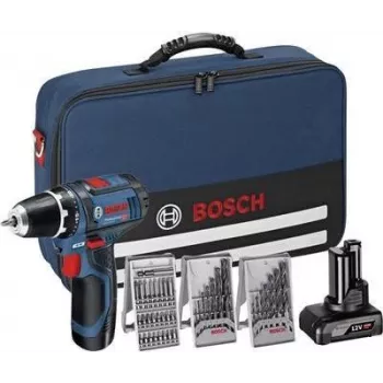 Bosch 0615990HV1 võtmeta must, sinine, punane