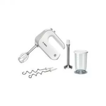 Bosch MFQ4070 mikser Käsimikser 500 W Hõbedane, Valge