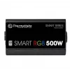 Thermaltake SMART RGB PS-SPR-0500NHSAWE-1 - Toiteplokk (sisemine) - ATX12V 2.3 - 80 PLUS - AC 230 V - 500 W - aktiivne PFC - must