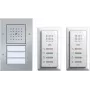 Juhtmega intercom-komplekt 2-korteriga majale Gira mudel 049544, alumiinium