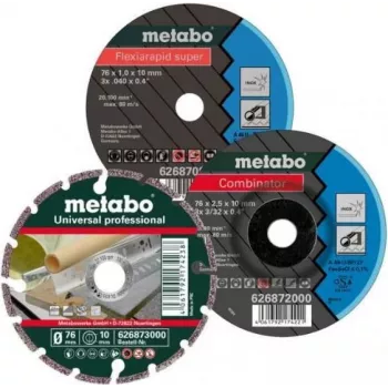 Lõikeketaste komplekt Metabo 626879000 — 3 tk, 76 mm läbimõõt
