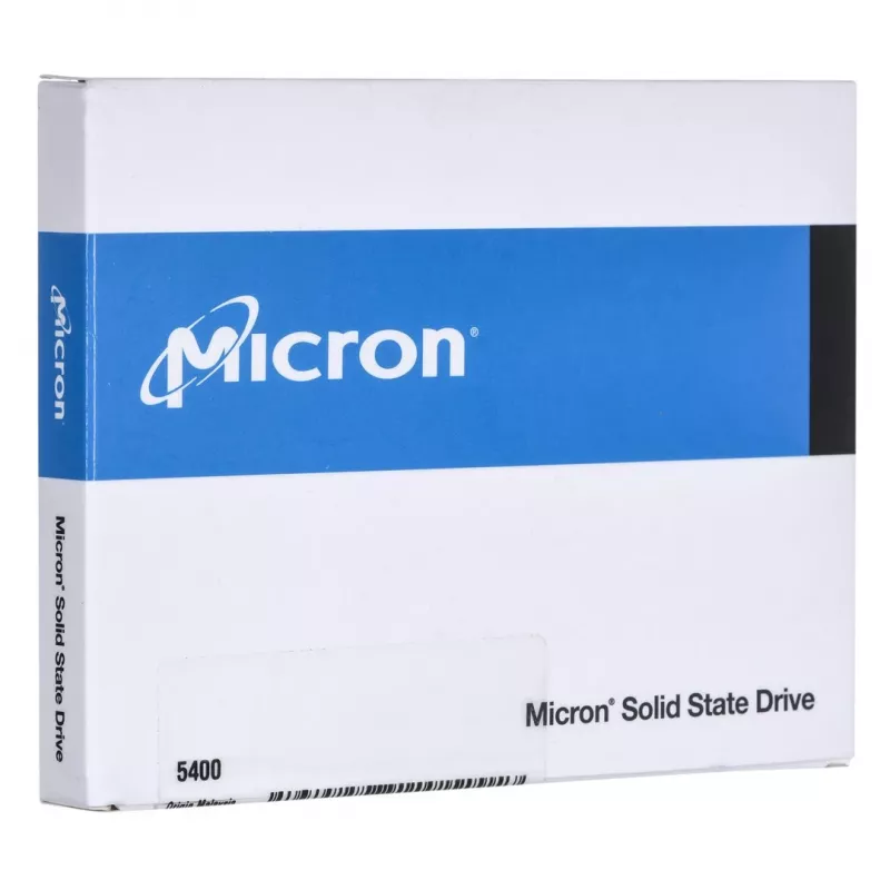 2,5-tolline SATA III SSD Micron 5400 PRO 240 GB — 3D TLC NAND, 6 Gbit/s, 7 mm