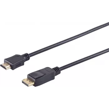 DisplayPort-HDMI-kaabel ShiverPeaks BS77495-2, 5 m, isane-isanele, kullatud kontaktidega
