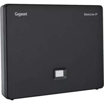 Gigaset BasicLine IP juhtmeta DECT-telefon, VoIP-baas, must (S30852-H3214-R101)