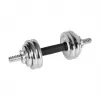 REBEL ACTIVE kroomitud reguleeritavad hantlid kohvris 15 kg kangiga