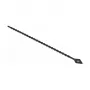 Helmestatud kaabliside DeLOCK 19568 P 150 x L 2,4 mm must 100 tk