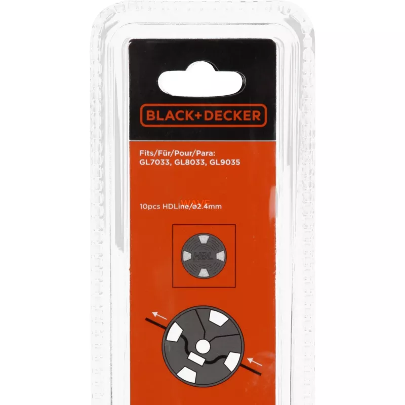 Võsalõikuri/trimmeri tarvik Black & Decker A6489-XJ