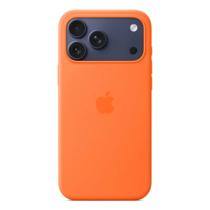 Apple iPhone 17 Pro Max Silikoonkest MagSafe Oranž