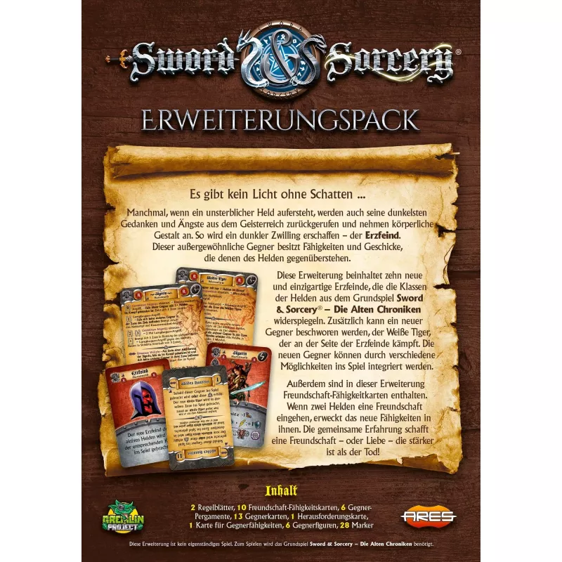 Sword & Sorcery: The Ancient Chronicles - Erzfeinde, lauamängu lisapakk